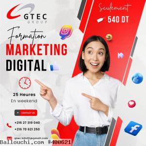 Formation en Marketing Digital