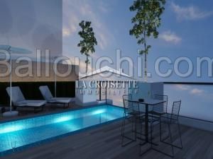 Penthouse S+3 a Jardins de Carthage ZAV1201