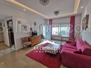 Appartement S+1 meublé aux Jardins de Carthage MAL1140