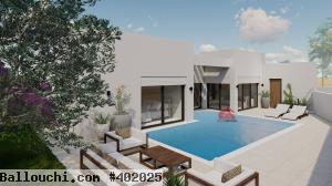 VENTE SUR PLAN À HOUMT SOUK DJERBA TUNISIE - RÉF P652