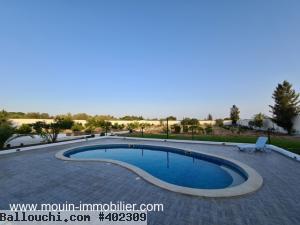 VILLA ASIL Hammamet vers Birbouregba AL2670