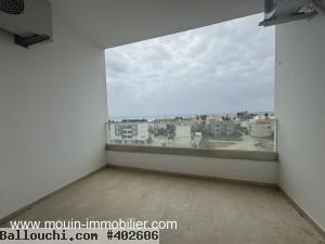 APPARTEMENT TONY Mrekza Hammamet Nord AV1795