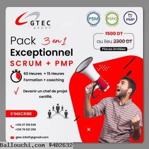 Formation Agile Scrum Master Product Owner et PMP