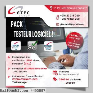 Pack Reconversion Testeur Logiciel