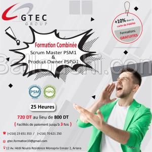 Formation Scrum Master (PSM1) & Product Owner (PSPO1)