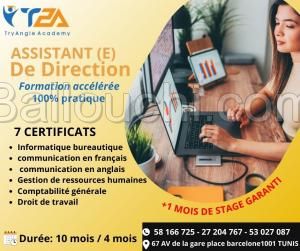 formation assistante de direction