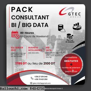 Formation Devenir Consultant Business Intelligence /Big Data