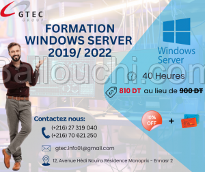 Formation Microsoft Windows Server 2016 / 2019