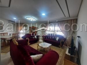 Appartement S+3 meublé aux Jardins de Carthage MAL0621