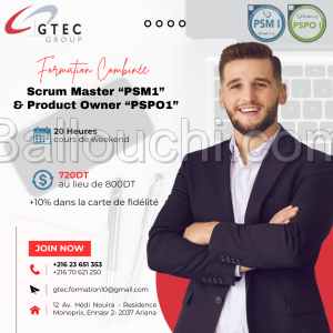 Formation Scrum Master (PSM1) & Product Owner (PSPO1)