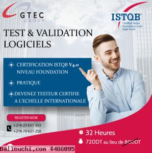 Réduction fin d'année : Formatuon ISTQB Foundation Level V4.0 pratique + préparation