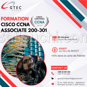 Réduction fin d'année : CISCO CCNA Associate 200-301