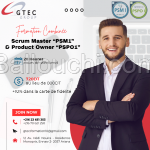 Réduction fin d'année : Scrum Master 