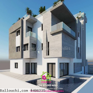 A vendre à sahloul 4 villa villa style américain avec piscine