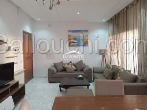 Appartement S+2 meublé aux Jardins de Carthage ZAL1300