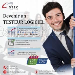 Réduction fin d'année : Pack Testeur Logiciel