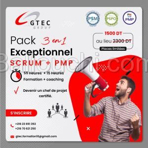 Réduction fin d'année : Pack PSM1, PSPO1 & PMP