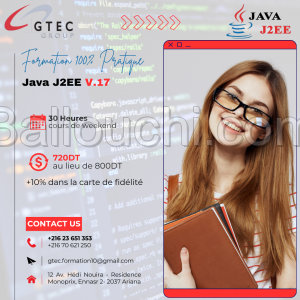 Réduction fin d'année : Formation Java JEE