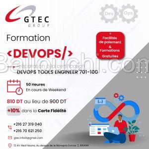 Formation Certifiante Devops Tools Engineer