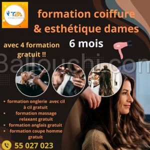 formation coiffure esthétique femme