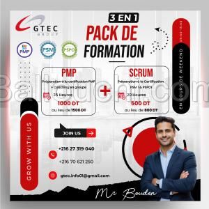 Offre Spéciale Ramadan : Pack 3en1 Agile Scrum + PMP