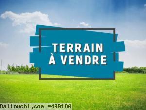 Lot Terrain 266 m2 TF à Raoued Plage