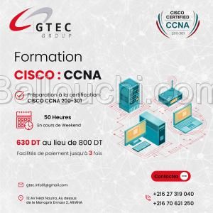Formation Cisco CCNA pratique et certifiante