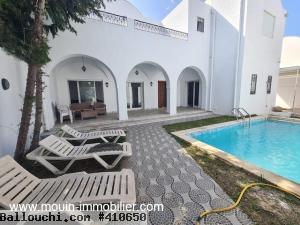 VILLA CAPUCINE 8 Zone Théâtre Hammamet AL3526