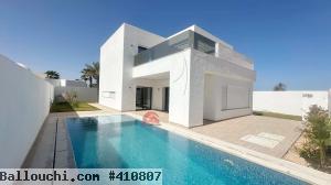 VILLA NEUVE À VENDRE À LA ZONE TOURISTIQUE MEZRAYA ZA - RÉF V640