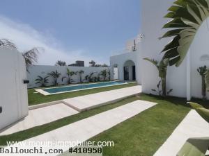 Villa Chahd 1 AV1797 Hammamet zone craxi