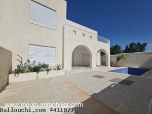 Villa Joud AV1621 Hammamet zone craxi