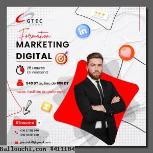 Formation Digital Marketing Tunisie