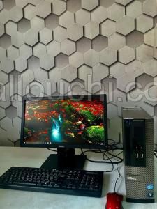 Pc de bureau Dell Optiplex i3 /3é 8g/500 disque