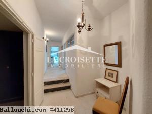Rez-de-chaussée de villa meublé s+3 à Gammarth Supérieur MRCL0055