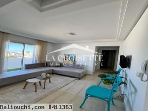 Appartement meublé s+1 avec terrasse à La Soukra ZAL1574