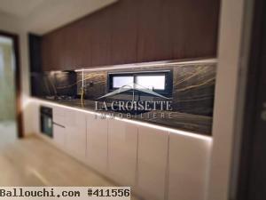 Appartement s+1 avec terrasse à La Soukra MAL4364