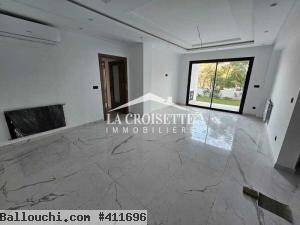 Appartement s+3 avec jardin aux Jardins de Carthage MAV1761